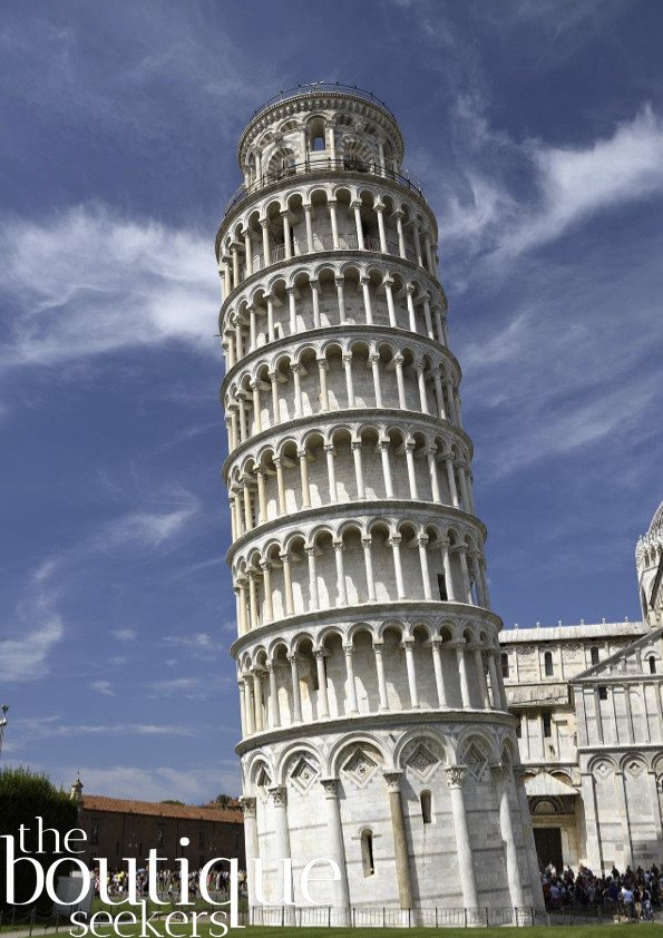 Image of the leaning tower of Pisa to showcase travel